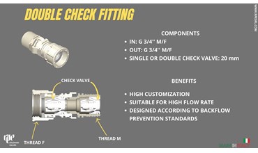 NEUES PRODUKT: Double Check Fitting